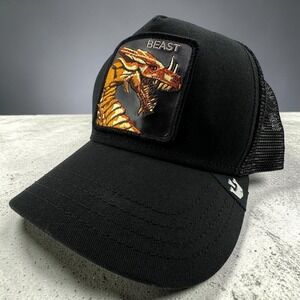 Goorin Bros Beast The Dragon Trucker Hat Black The Farm Animal Snapback Cap